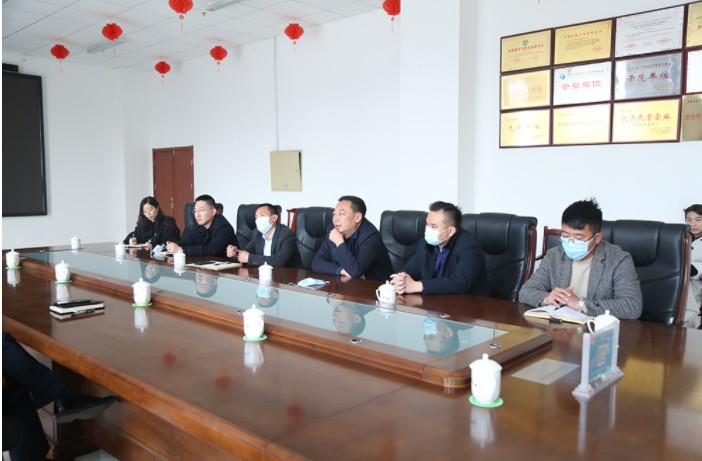 Warmly Welcome The Leaders Of The Jining Municipal Committee Of The Communist Youth League To Visit Shandong Weixin To Discuss Cooperation