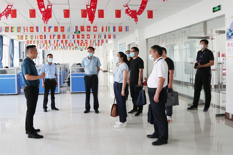 The High-End Equipment Industry Special Class Of Jining Manufacturing City Construction Headquarters Visited Shandong Weixin For Investigation And Research