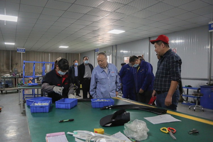 Municipal And District People's Congress Representatives Visit Shandong Weixin For Special Research